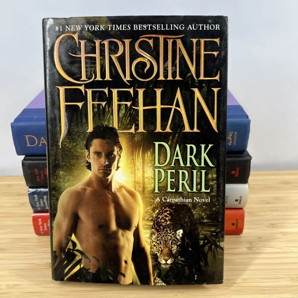 Christine Feehan Dark Series 5‎ Book Lot Carpathian Novels HC